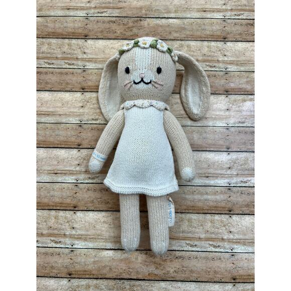 Cuddle + Kind Hannah the Bunny 13" Handmade Doll - Picture 1 of 2